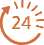 24 hour reception